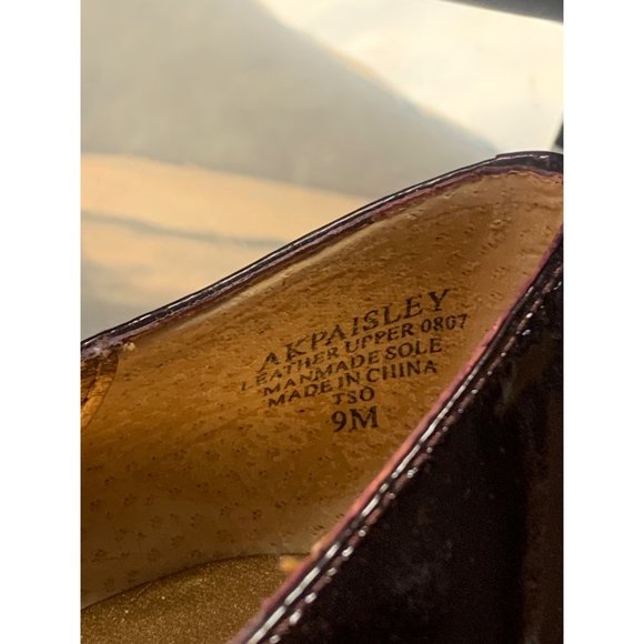 Anne Klein Womens Metallic Brownish Red Gold Pointed Heel Pumps Size 9M - Picture 4 of 7